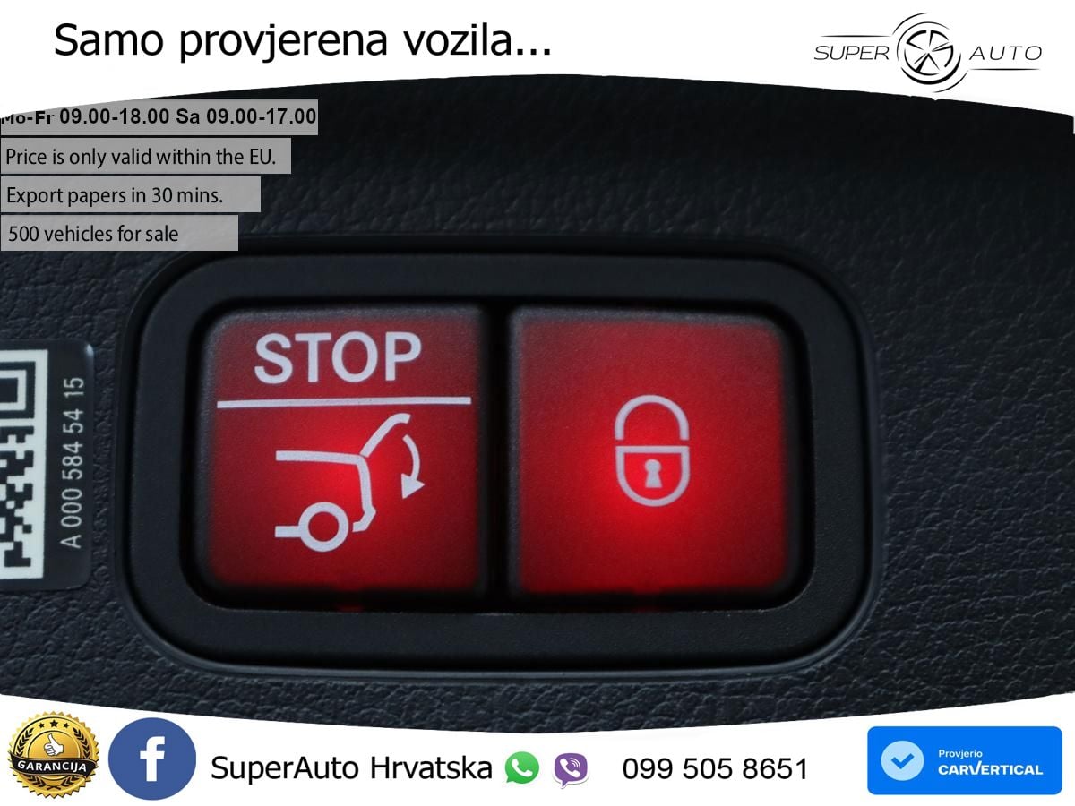 Mercedes EQE SUV 350 98 kWh (292 KS) 4MATIC AMG ZRAČNI+ACC+GR SJED+KAM+PANO
