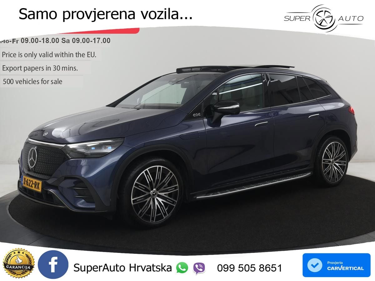 Mercedes EQE SUV 350 98 kWh (292 KS) 4MATIC AMG ZRAČNI+ACC+GR SJED+KAM+PANO