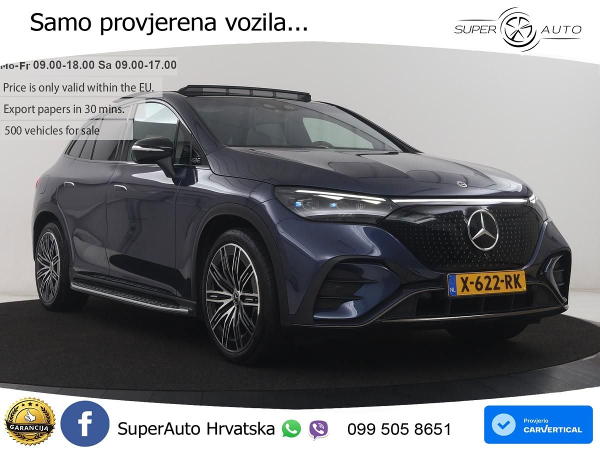 Mercedes EQE SUV 350 98 kWh (292 KS) 4MATIC AMG ZRAČNI+ACC+GR SJED+KAM+PANO
