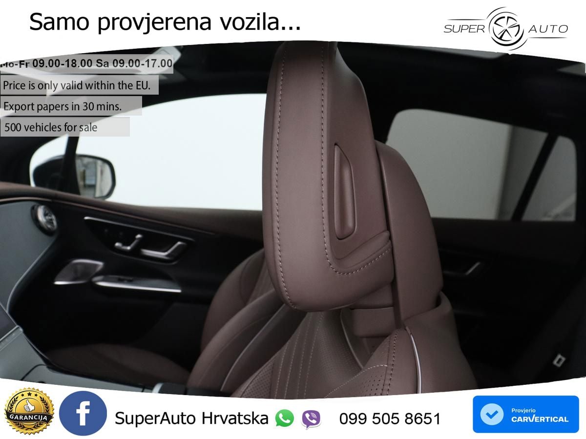 Mercedes EQE SUV 350 98 kWh (292 KS) 4MATIC AMG ZRAČNI+ACC+GR SJED+KAM+PANO