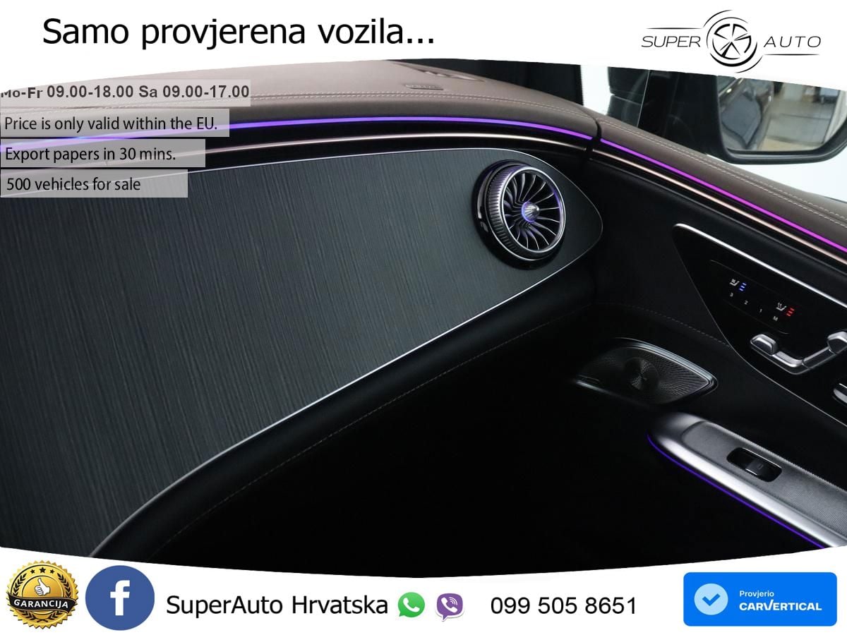 Mercedes EQE SUV 350 98 kWh (292 KS) 4MATIC AMG ZRAČNI+ACC+GR SJED+KAM+PANO