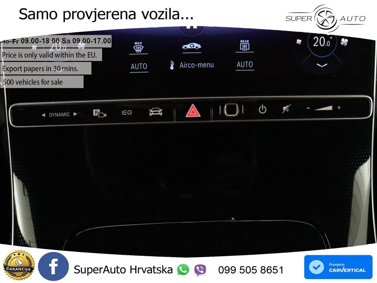 Mercedes EQE SUV 350 98 kWh (292 KS) 4MATIC AMG ZRAČNI+ACC+GR SJED+KAM+PANO