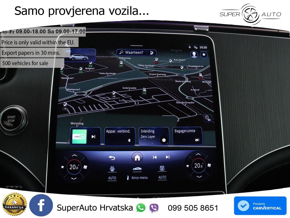 Mercedes EQE SUV 350 98 kWh (292 KS) 4MATIC AMG ZRAČNI+ACC+GR SJED+KAM+PANO