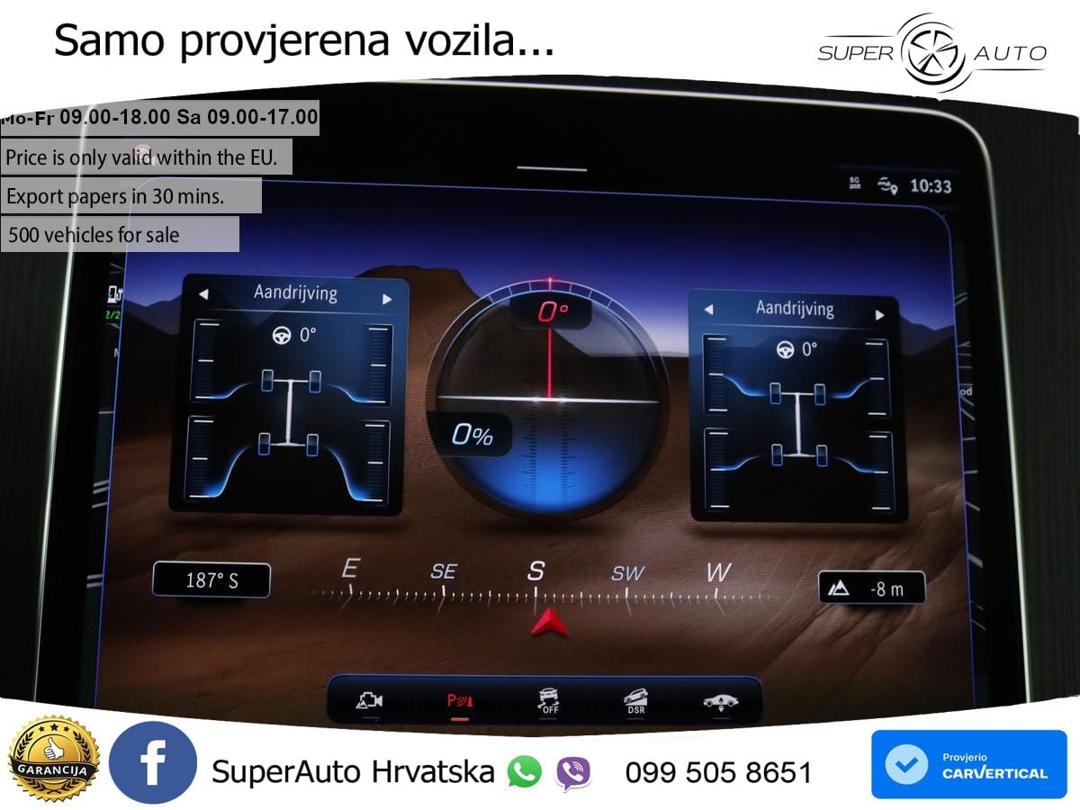 Mercedes EQE SUV 350 98 kWh (292 KS) 4MATIC AMG ZRAČNI+ACC+GR SJED+KAM+PANO