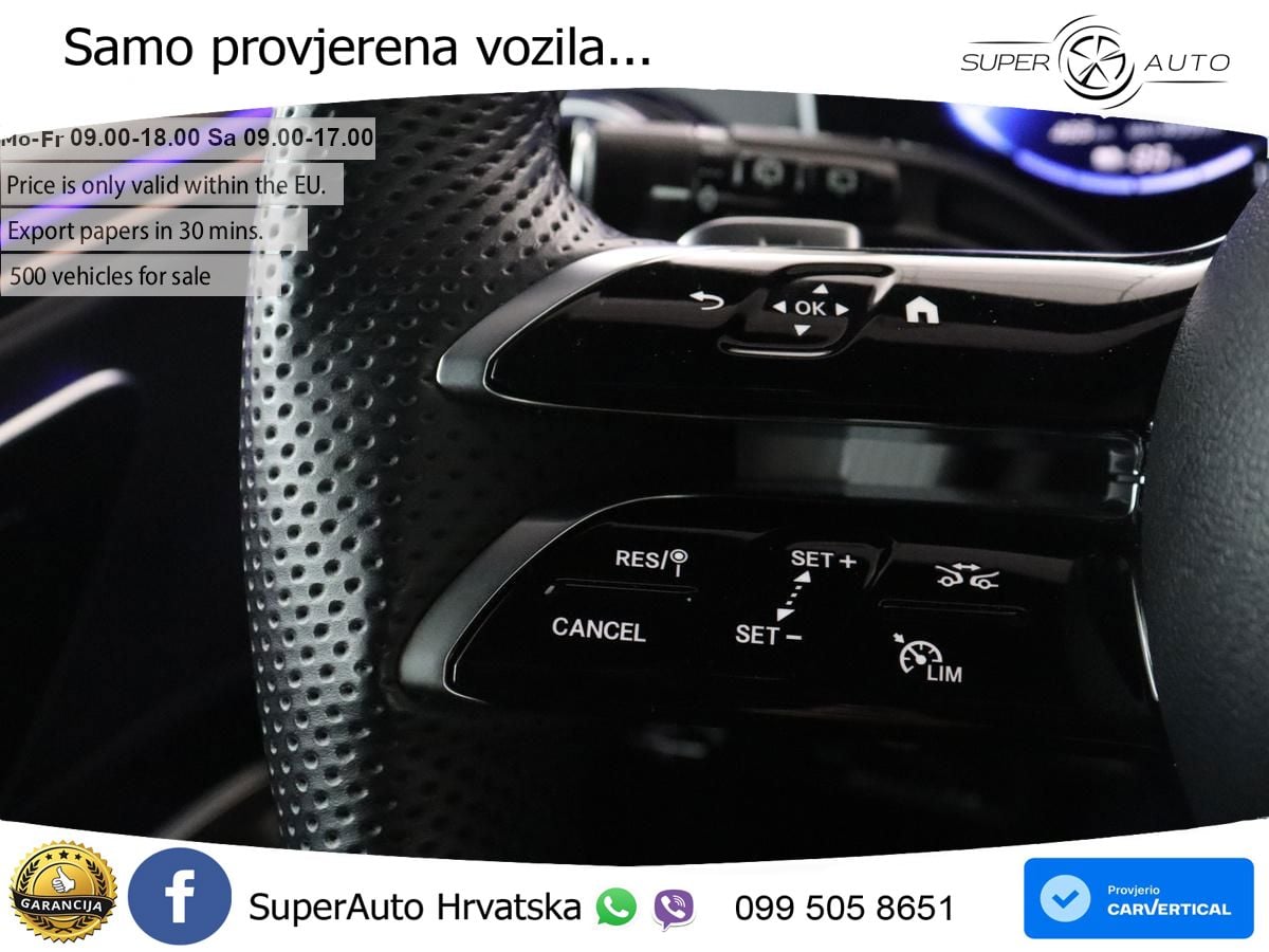 Mercedes EQE SUV 350 98 kWh (292 KS) 4MATIC AMG ZRAČNI+ACC+GR SJED+KAM+PANO