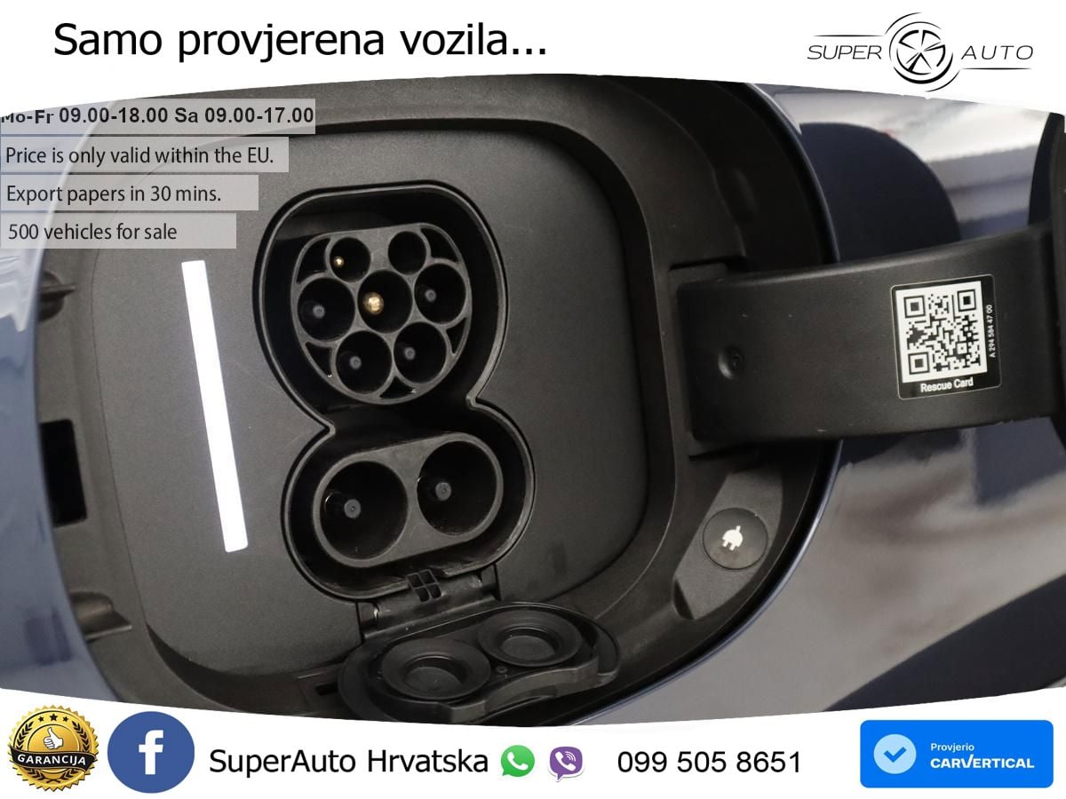 Mercedes EQE SUV 350 98 kWh (292 KS) 4MATIC AMG ZRAČNI+ACC+GR SJED+KAM+PANO