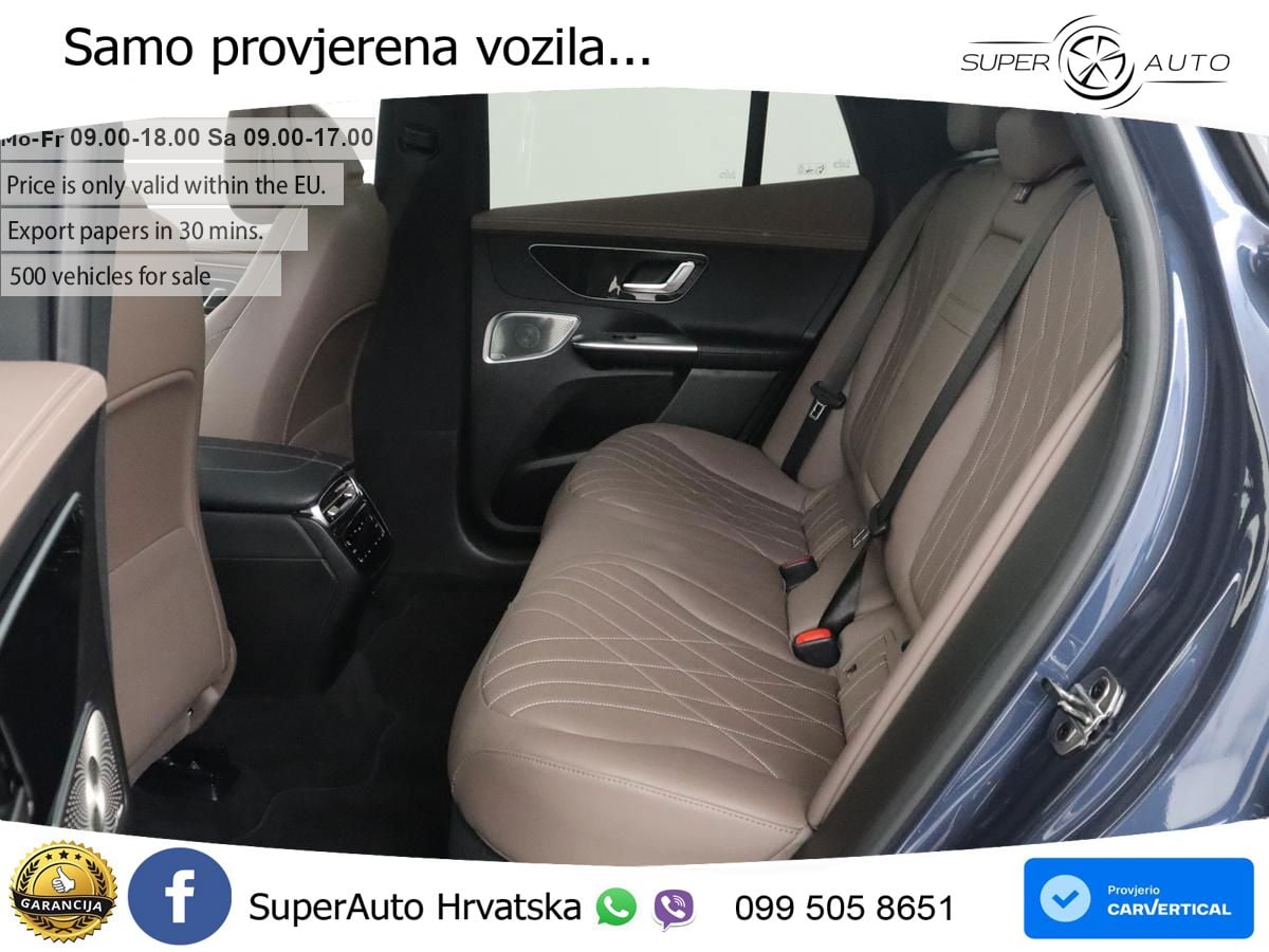 Mercedes EQE SUV 350 98 kWh (292 KS) 4MATIC AMG ZRAČNI+ACC+GR SJED+KAM+PANO