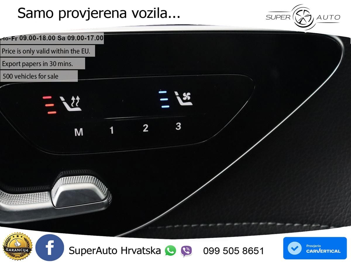 Mercedes EQE SUV 350 98 kWh (292 KS) 4MATIC AMG ZRAČNI+ACC+GR SJED+KAM+PANO
