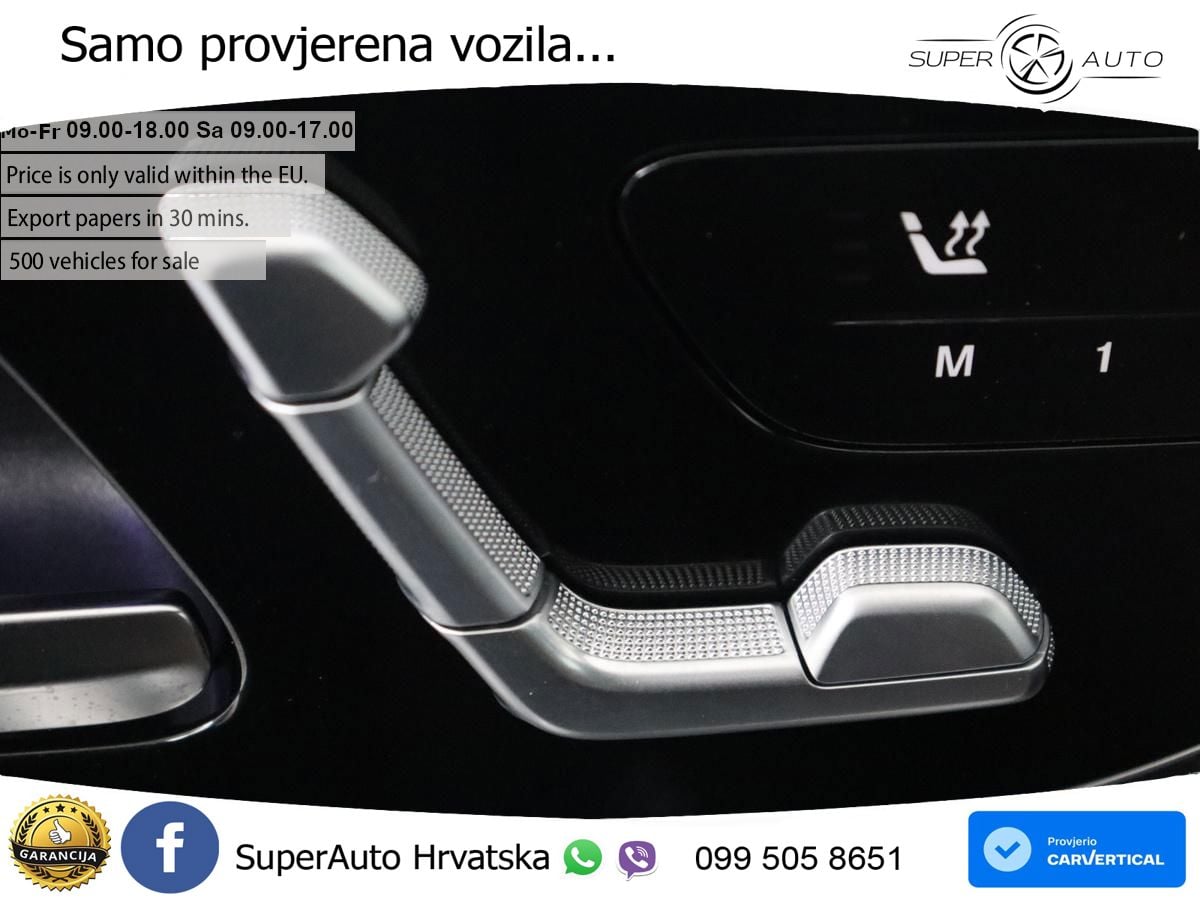 Mercedes EQE SUV 350 98 kWh (292 KS) 4MATIC AMG ZRAČNI+ACC+GR SJED+KAM+PANO