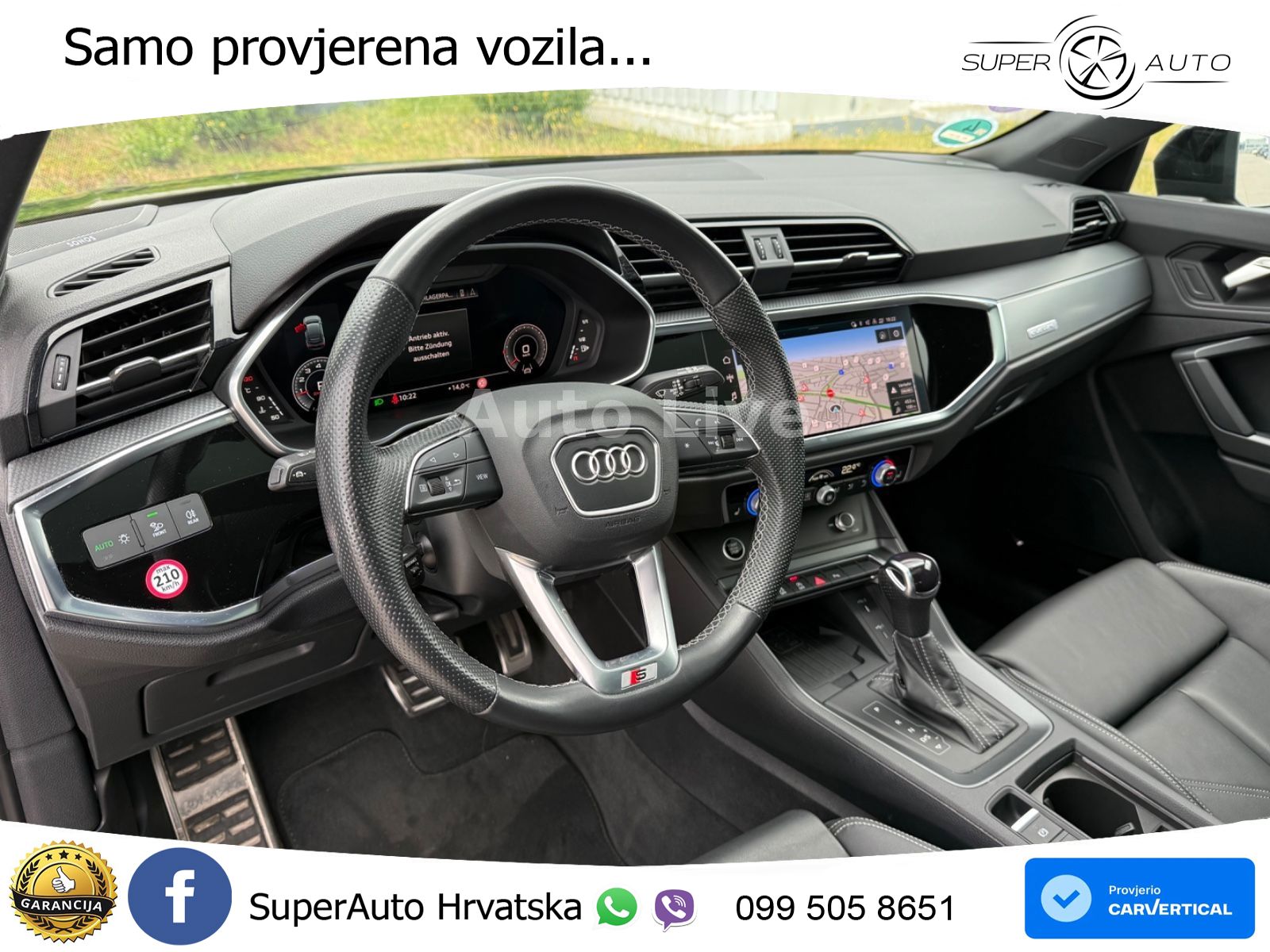 Audi Q3 II Sportback 45 TFSI (245 KS) quattro S tronic S line ACC+GR SJED+360+PANO