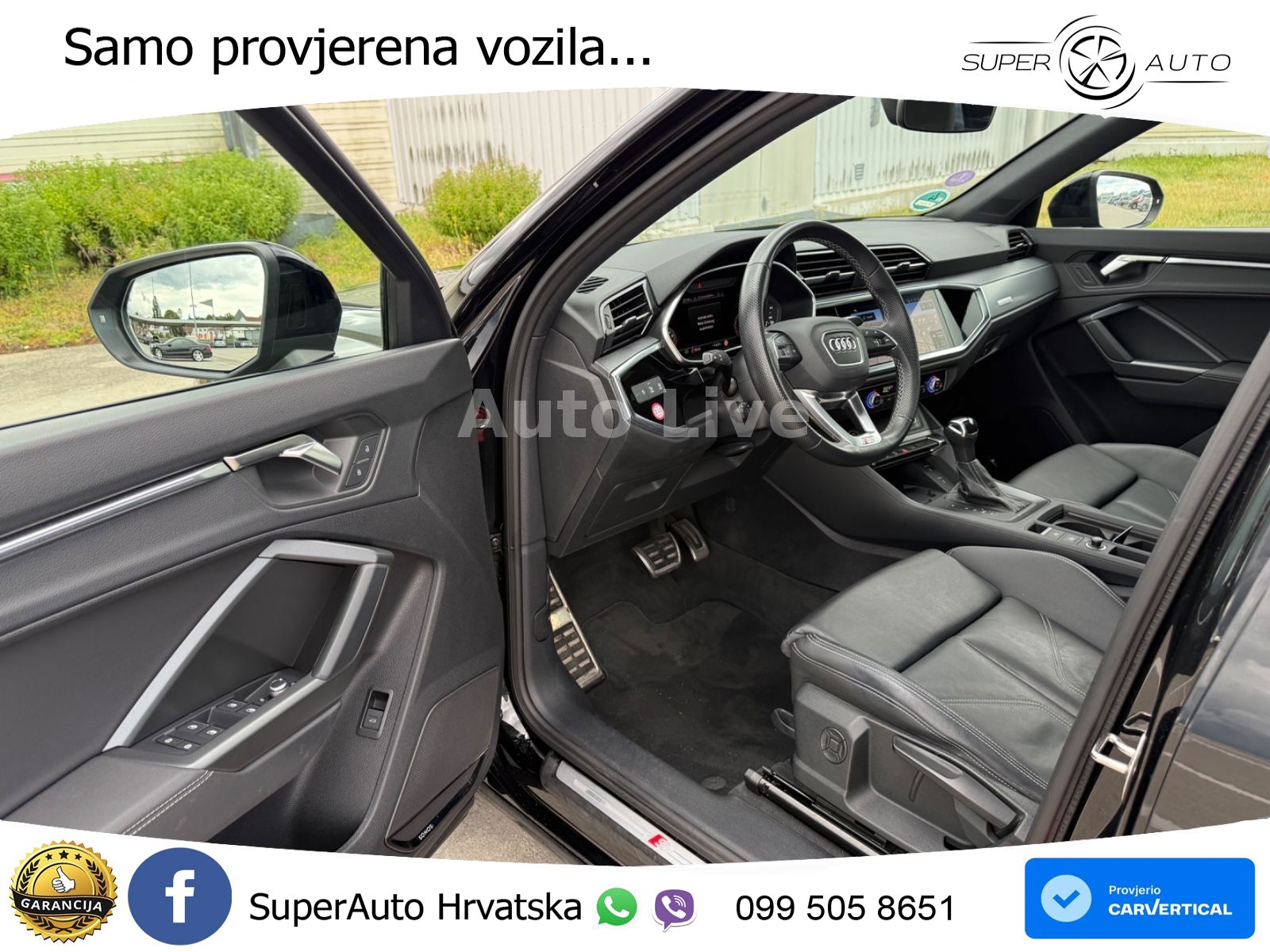 Audi Q3 II Sportback 45 TFSI (245 KS) quattro S tronic S line ACC+GR SJED+360+PANO