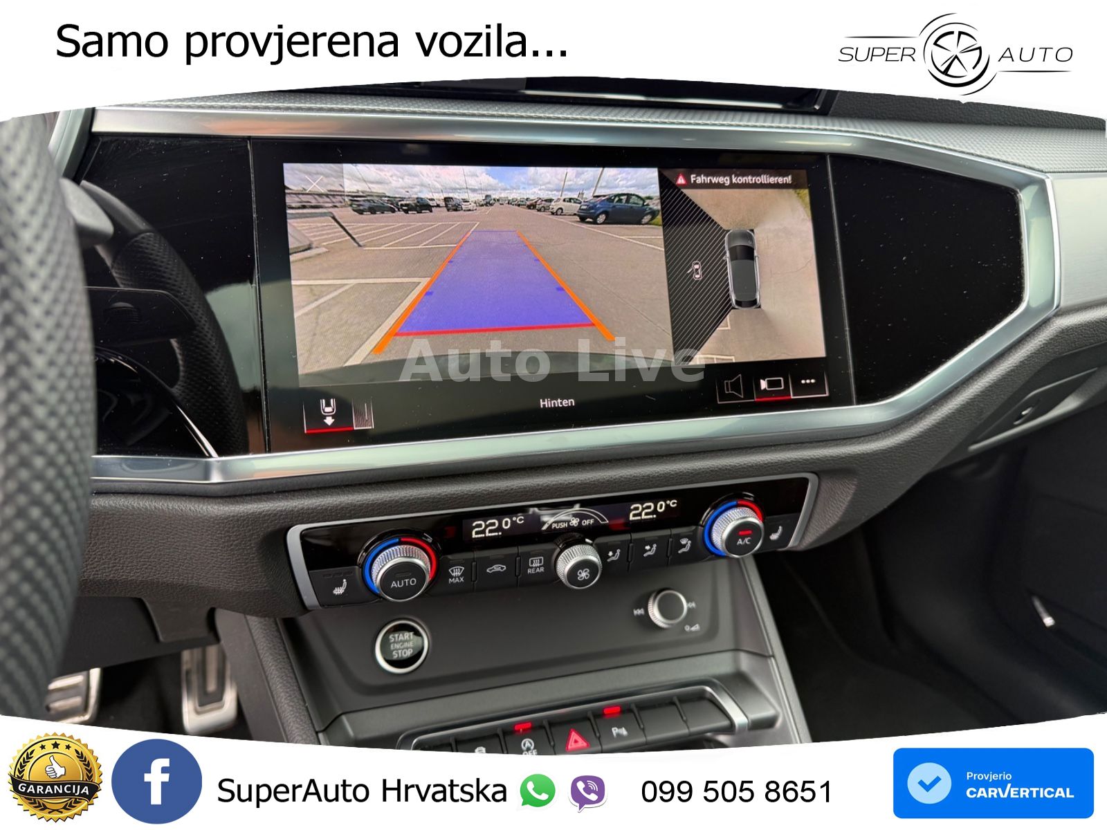 Audi Q3 II Sportback 45 TFSI (245 KS) quattro S tronic S line ACC+GR SJED+360+PANO