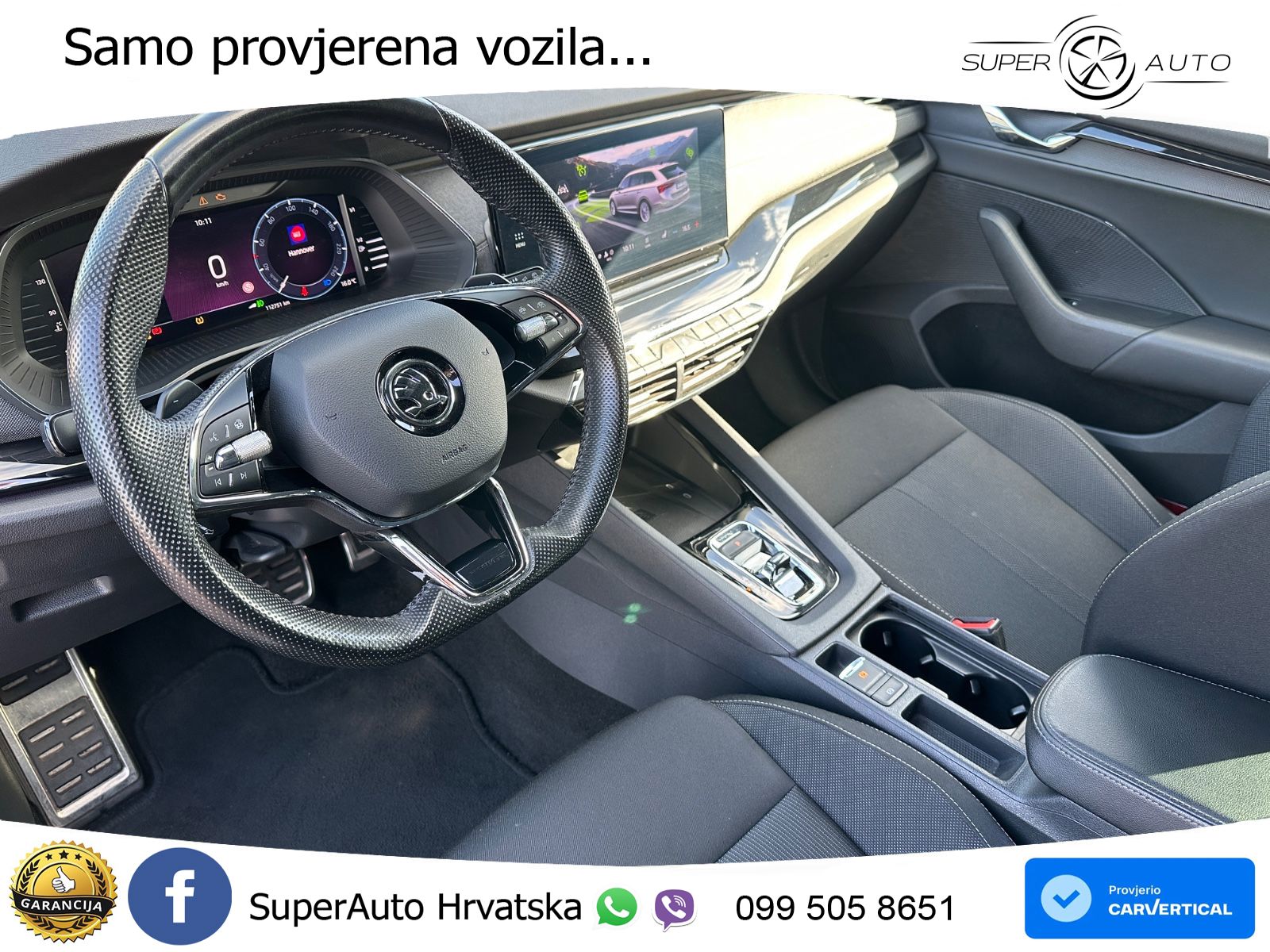 Škoda Octavia Combi 2.0 TDI (150 KS) DSG SportLine LED+GR SJED+ACC