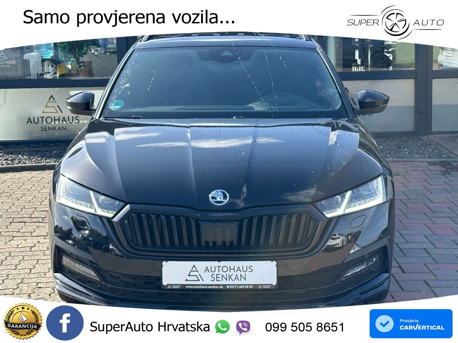 Škoda Octavia Combi 2.0 TDI (150 KS) DSG SportLine LED+GR SJED+ACC