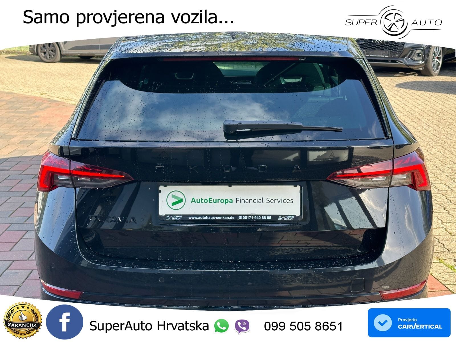 Škoda Octavia Combi 2.0 TDI (150 KS) DSG SportLine LED+GR SJED+ACC