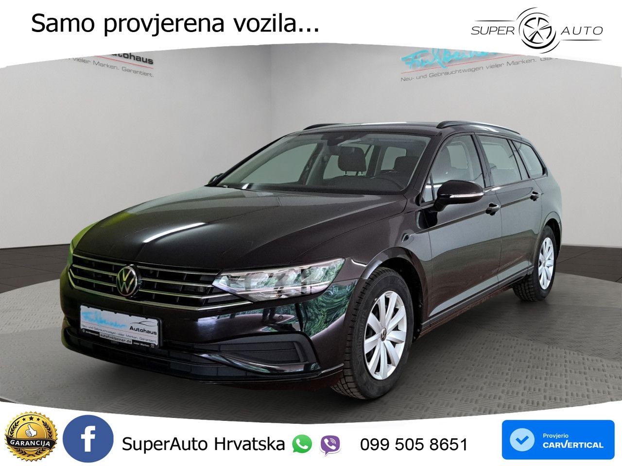 Volkswagen Passat Variant 1.5 TSI (150 KS) ACT LED+GR SJED+ACC