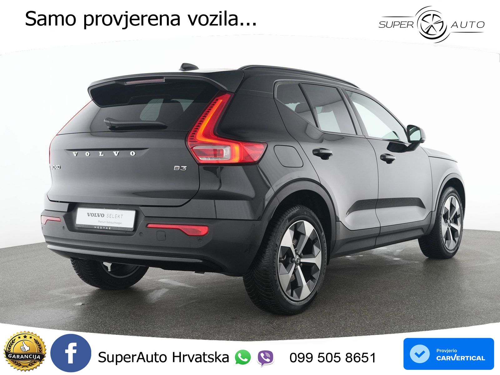 Volvo XC40 2.0 B3 163 KS Automatic LED+GR SJED+ACC