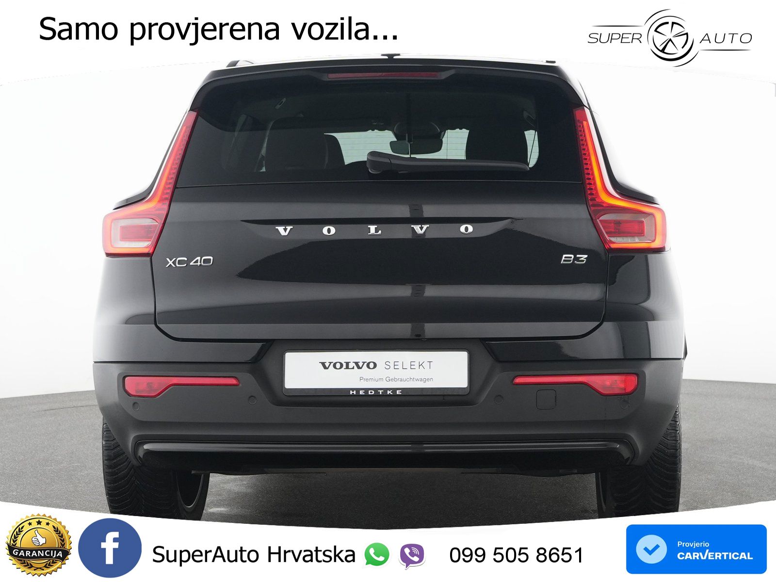 Volvo XC40 2.0 B3 163 KS Automatic LED+GR SJED+ACC