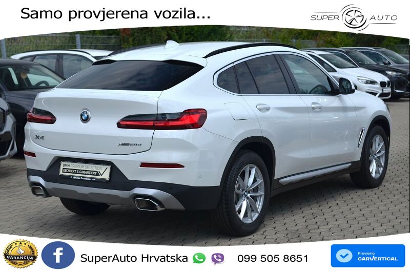 BMW X4 20d (190 KS) xDrive Steptronic