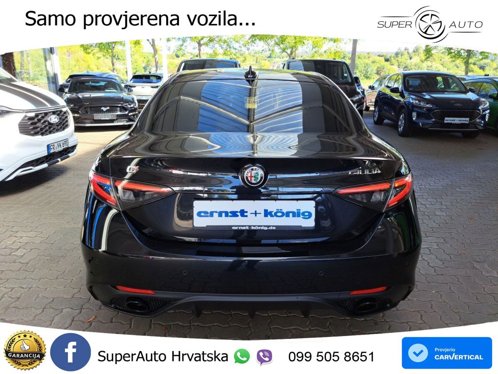 Alfa Romeo Giulia 2.0 Turbo (280 KS) Q4 Automatic LED+GR SJED+ACC