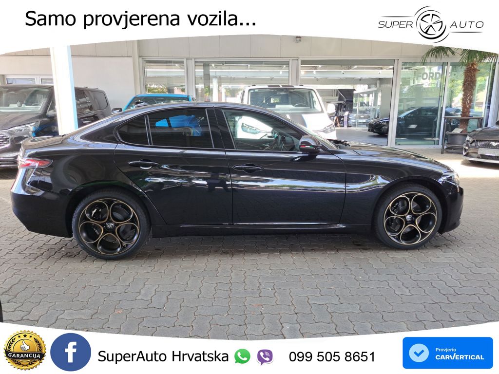 Alfa Romeo Giulia 2.0 Turbo (280 KS) Q4 Automatic LED+GR SJED+ACC