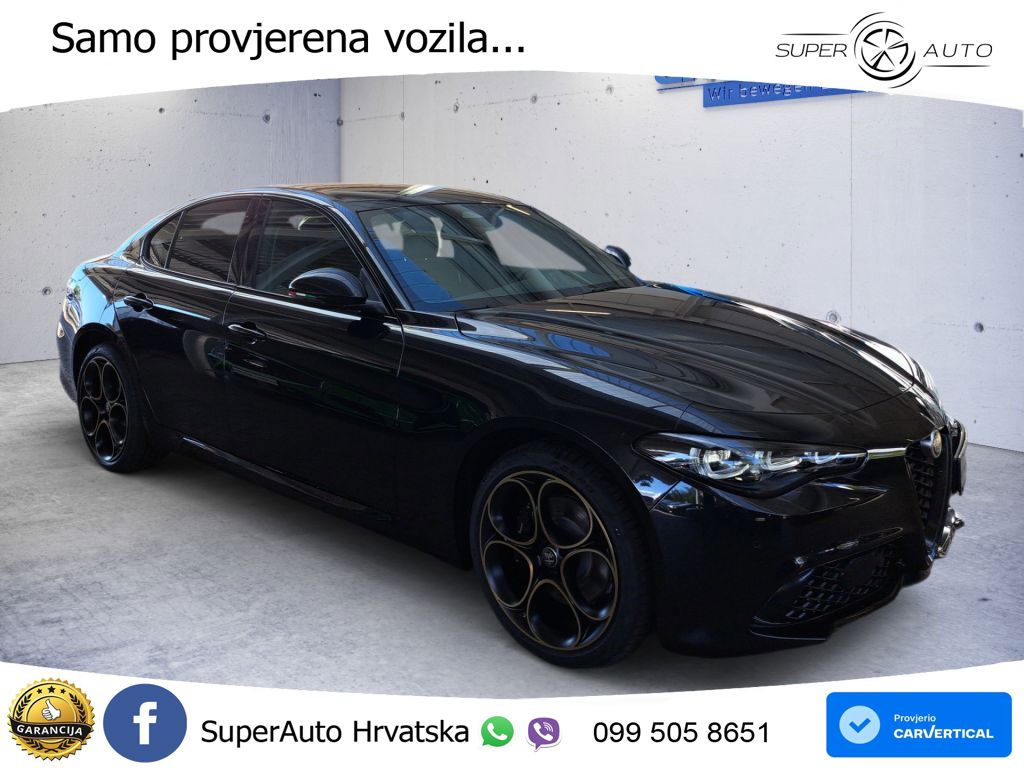 Alfa Romeo Giulia 2.0 Turbo (280 KS) Q4 Automatic LED+GR SJED+ACC