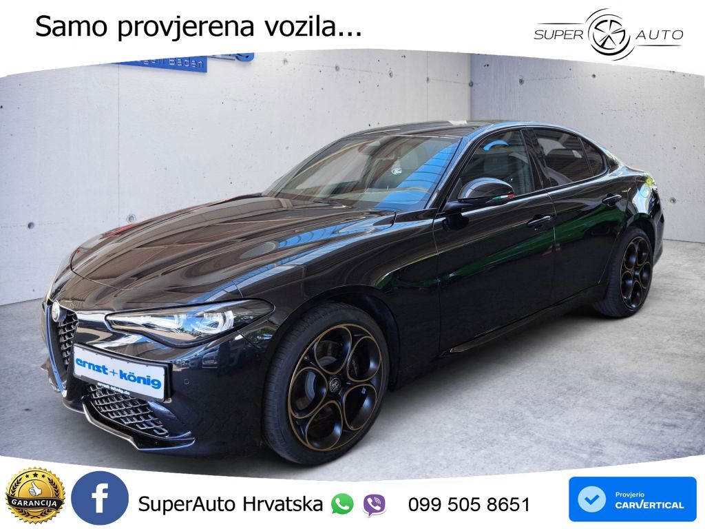 Alfa Romeo Giulia 2.0 Turbo (280 KS) Q4 Automatic LED+GR SJED+ACC