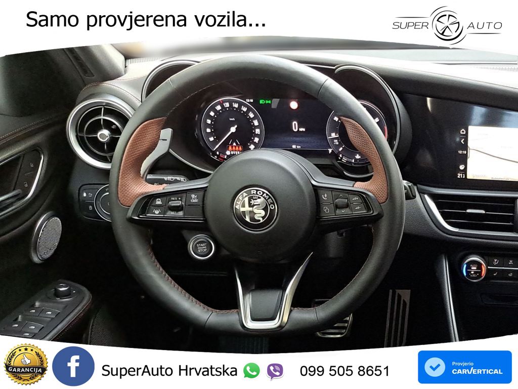 Alfa Romeo Giulia 2.0 Turbo (280 KS) Q4 Automatic LED+GR SJED+ACC