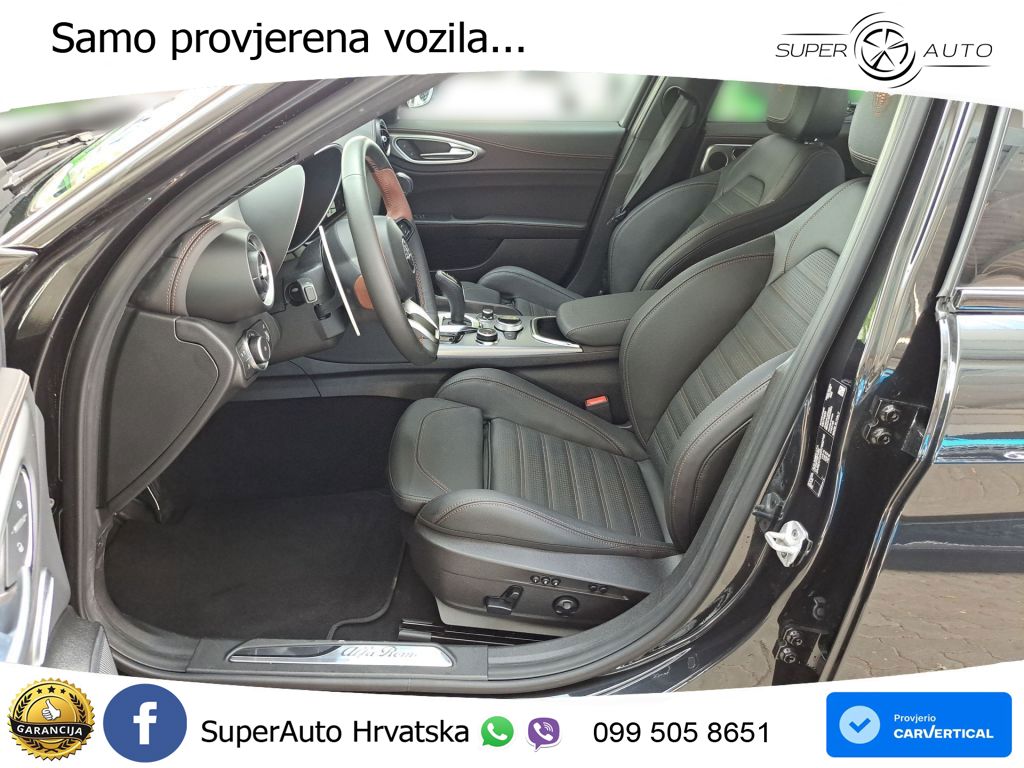 Alfa Romeo Giulia 2.0 Turbo (280 KS) Q4 Automatic LED+GR SJED+ACC