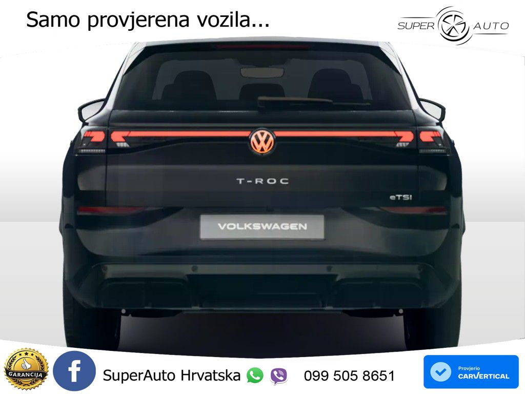 Volkswagen T-Roc 1.5 eTSI (150 KS)  DSG LED+GR SJED+ACC