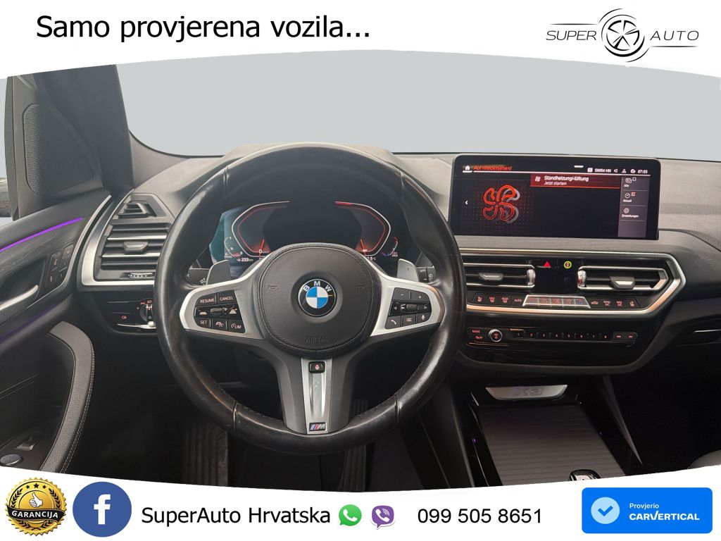 BMW X3 20d xDrive Steptronic LED+GR SJED+ACC