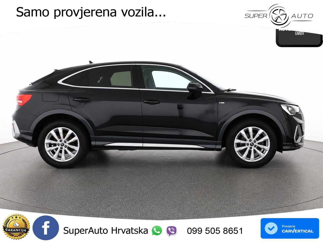 Audi Q3 II Sportback 35 TFSI (150 KS) S tronic S line LED+GR SJED+ACC