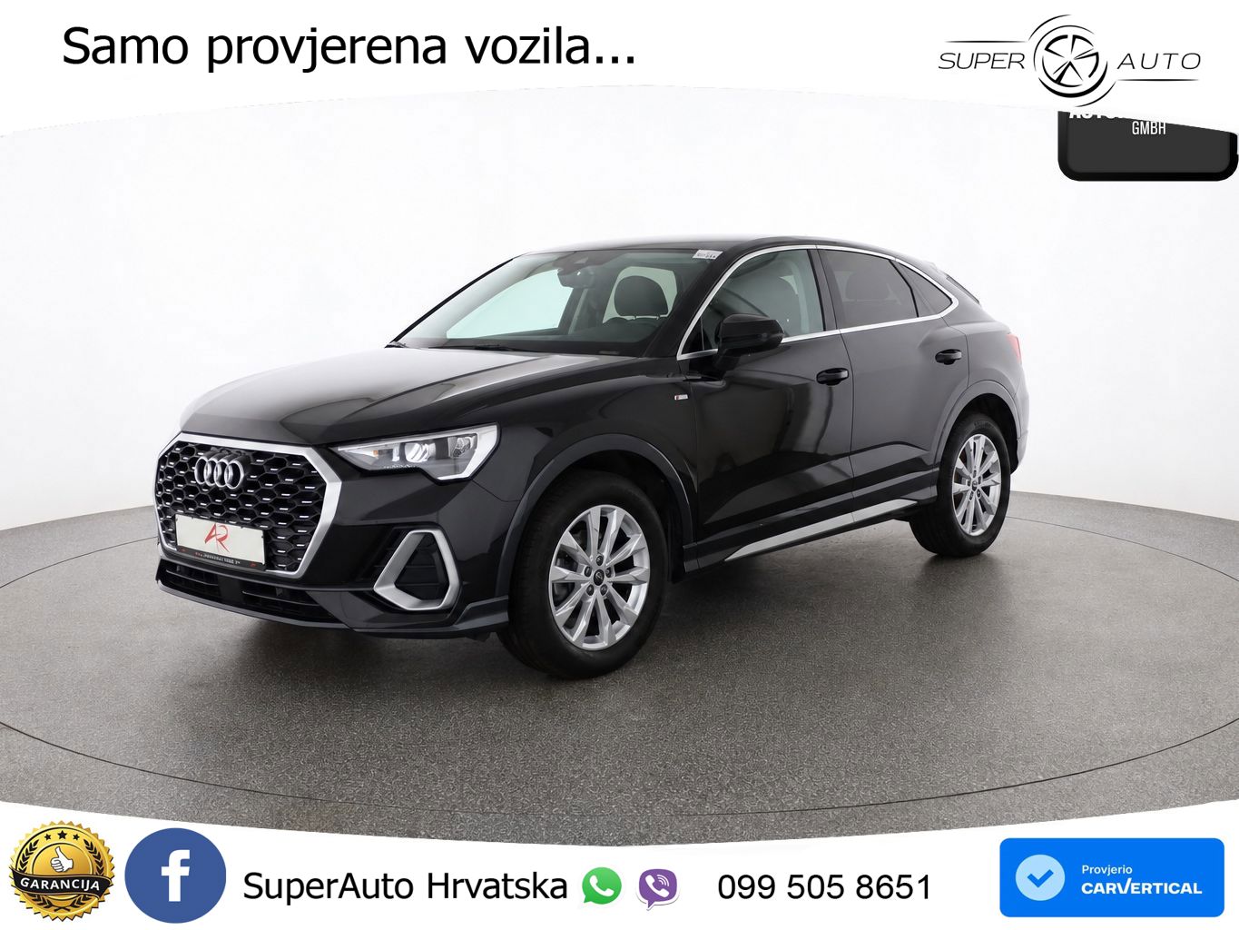 Audi Q3 II Sportback 35 TFSI (150 KS) S tronic S line LED+GR SJED+ACC