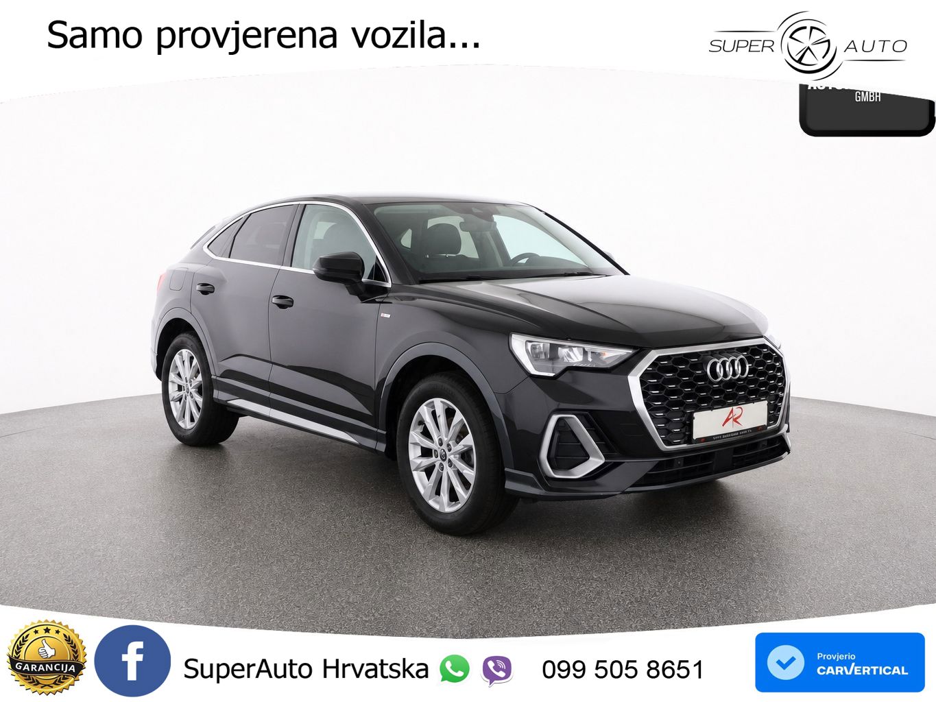 Audi Q3 II Sportback 35 TFSI (150 KS) S tronic S line LED+GR SJED+ACC