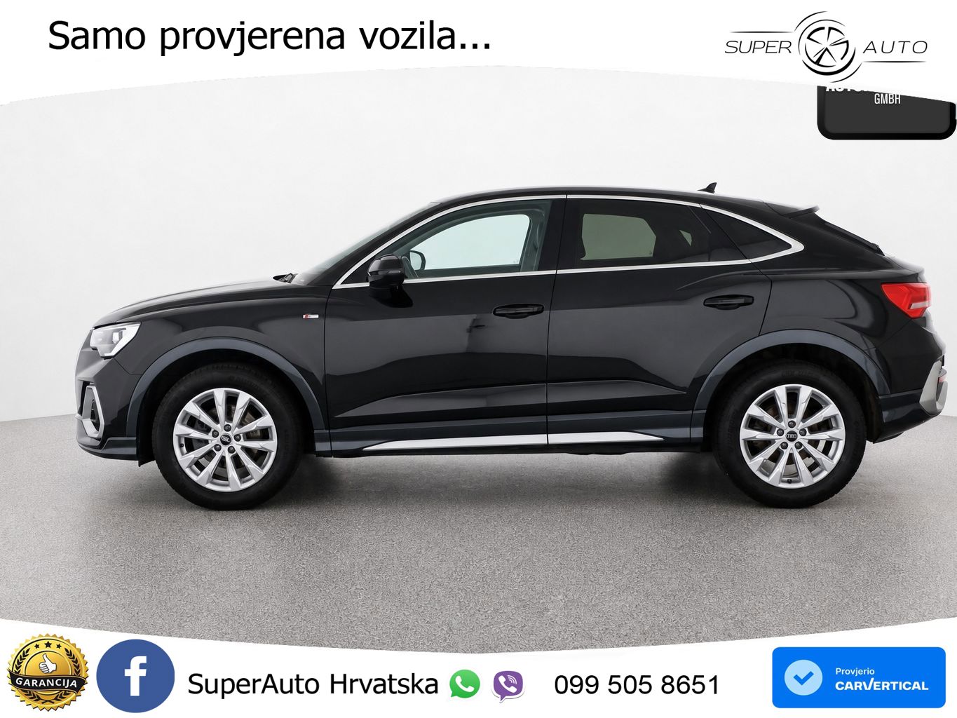 Audi Q3 II Sportback 35 TFSI (150 KS) S tronic S line LED+GR SJED+ACC