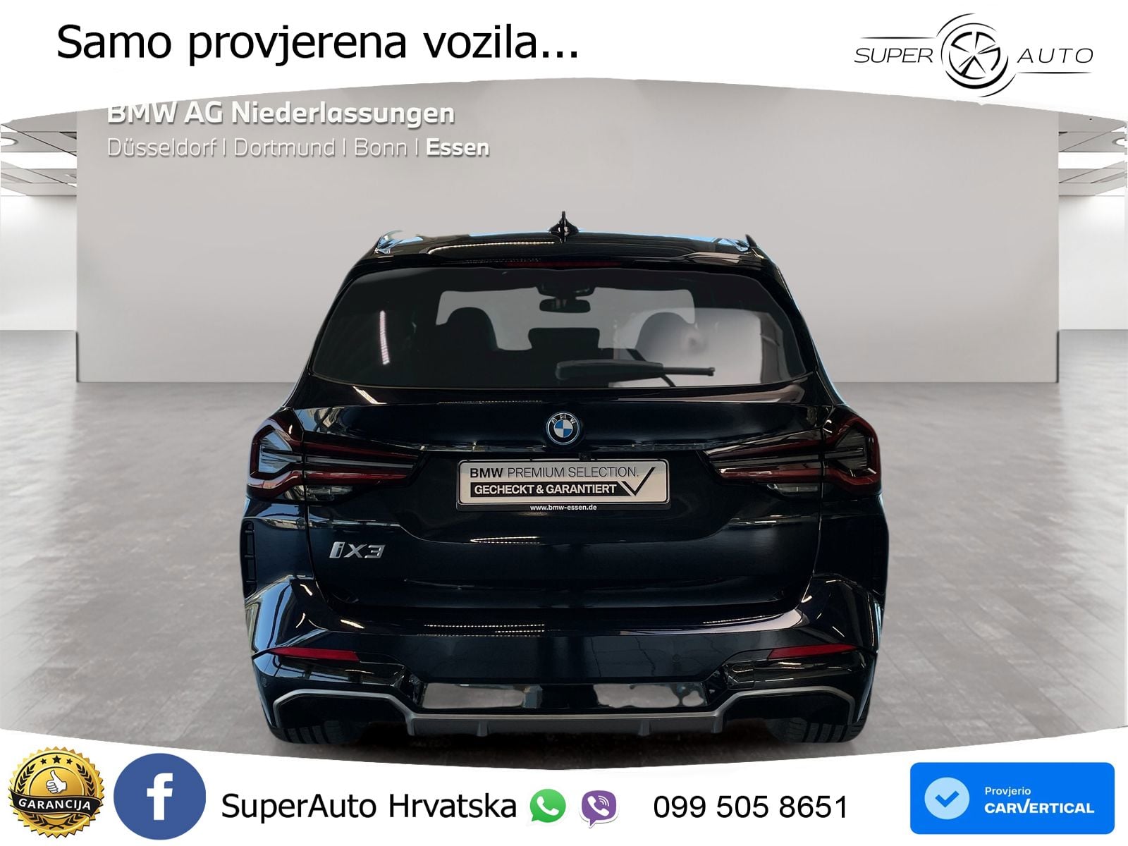 BMW iX3 80 kWh (286 KS) M Sport