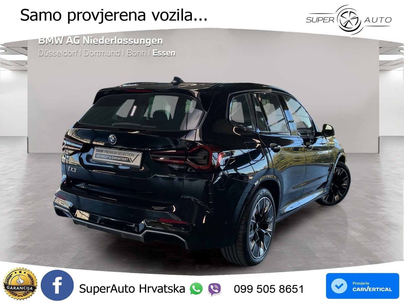 BMW iX3 80 kWh (286 KS) M Sport