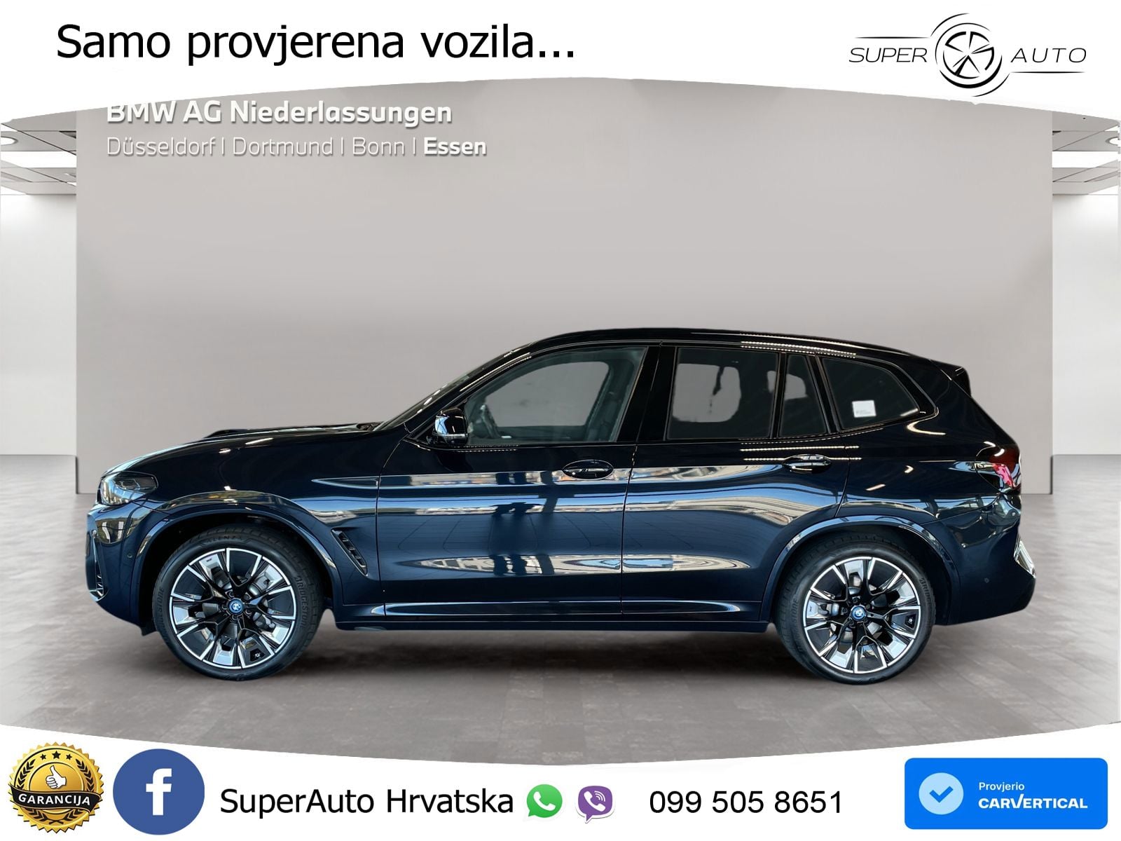 BMW iX3 80 kWh (286 KS) M Sport