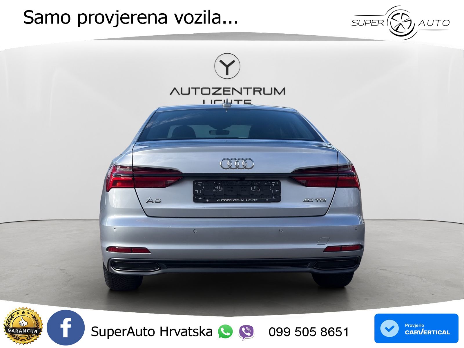Audi A6 40 TDI (204 KS) S tronic LED+GR SJED+ACC