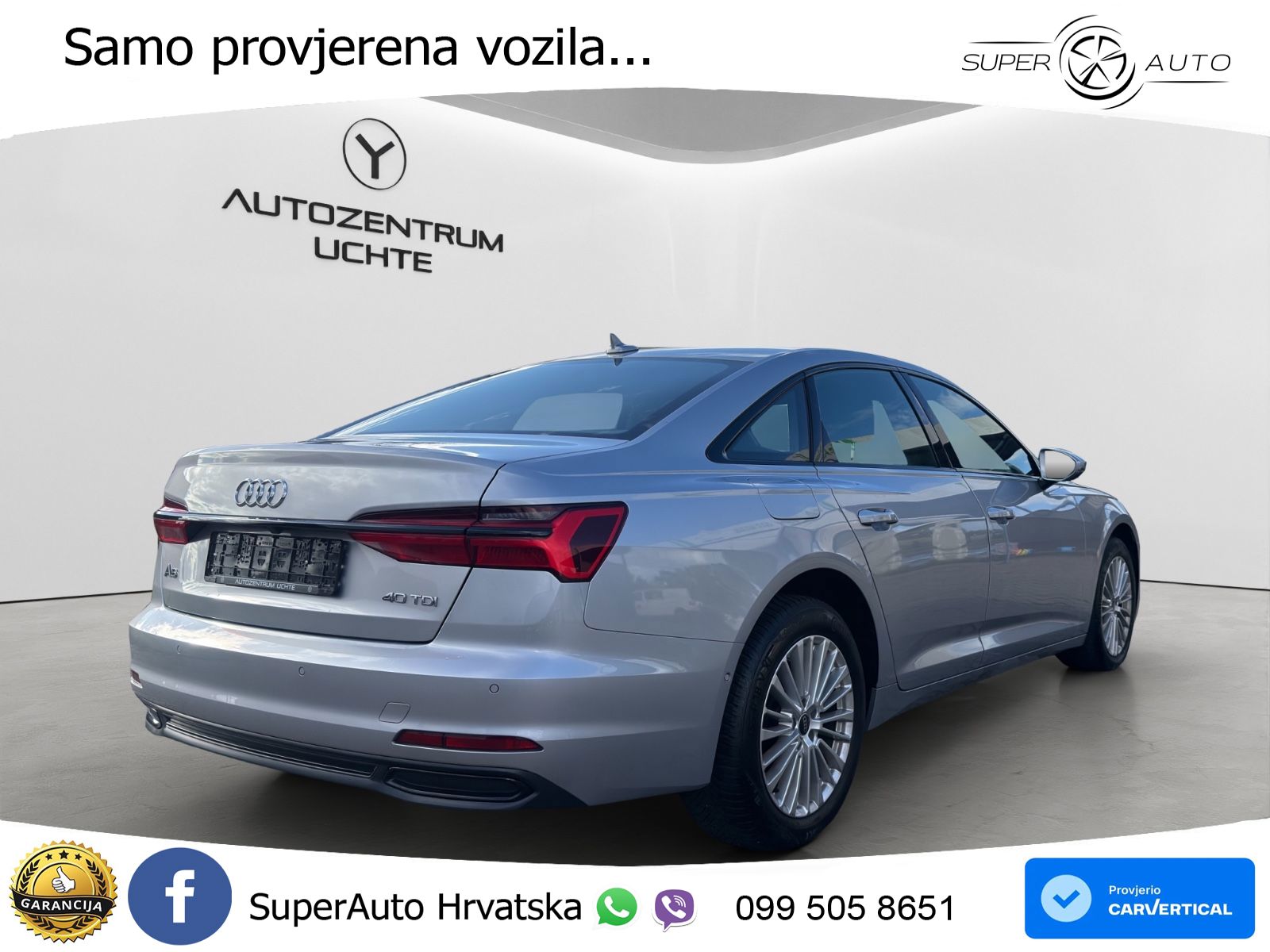 Audi A6 40 TDI (204 KS) S tronic LED+GR SJED+ACC