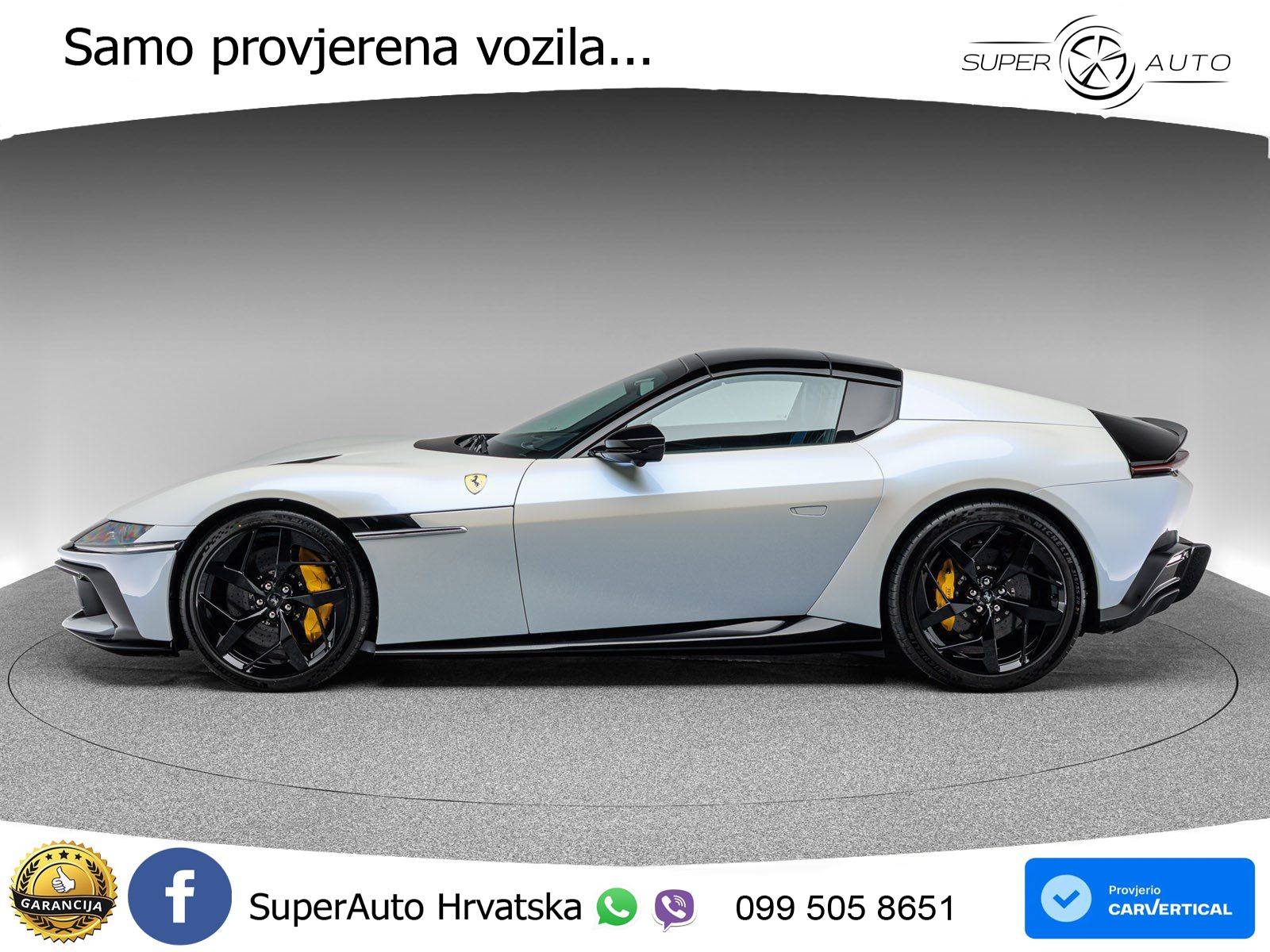 Ferrari 12Cilindri 6.5 V12 (830 KS) DCT LED+ACC