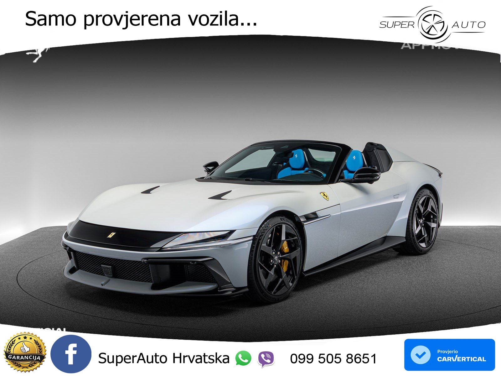 Ferrari 12Cilindri 6.5 V12 (830 KS) DCT LED+ACC