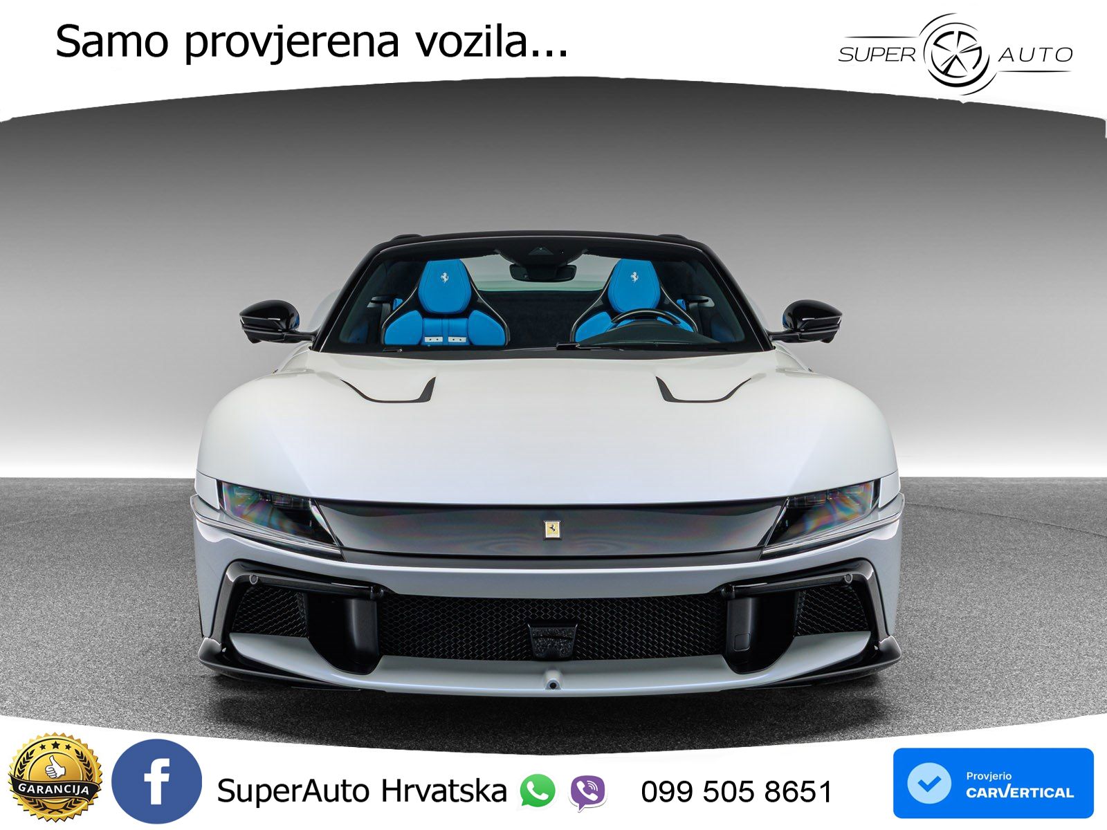 Ferrari 12Cilindri 6.5 V12 (830 KS) DCT LED+ACC