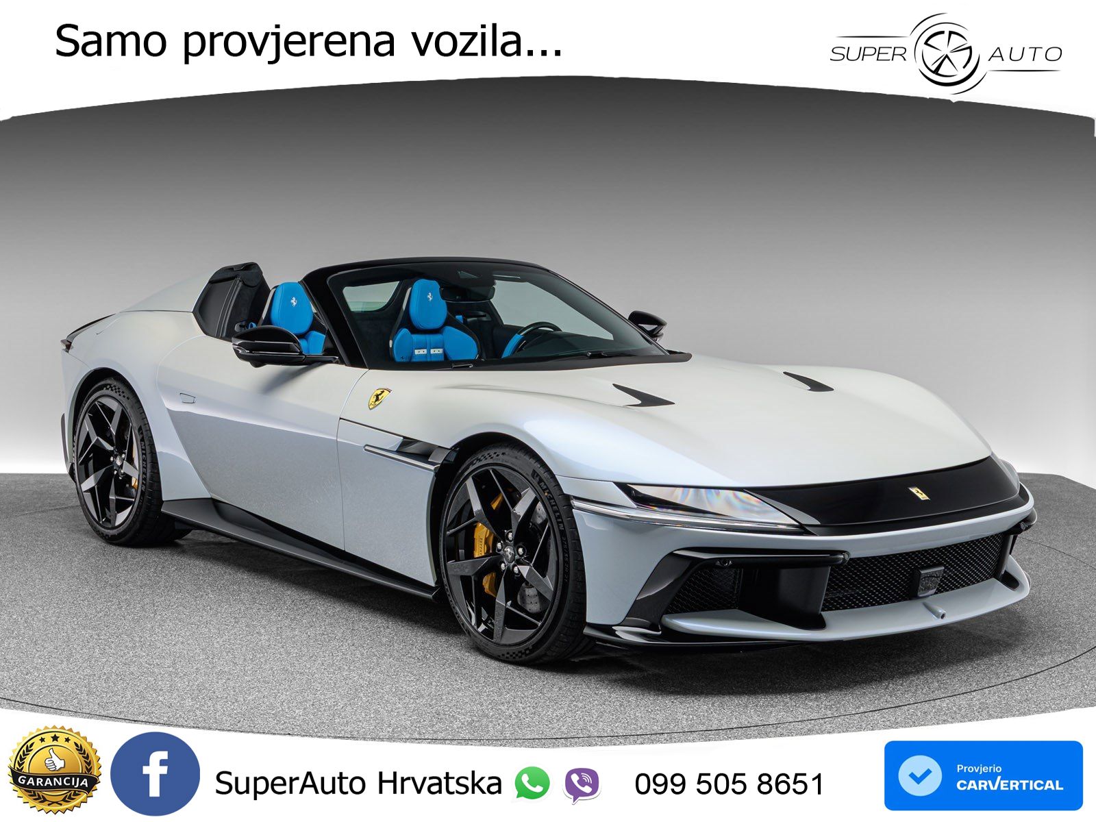 Ferrari 12Cilindri 6.5 V12 (830 KS) DCT LED+ACC