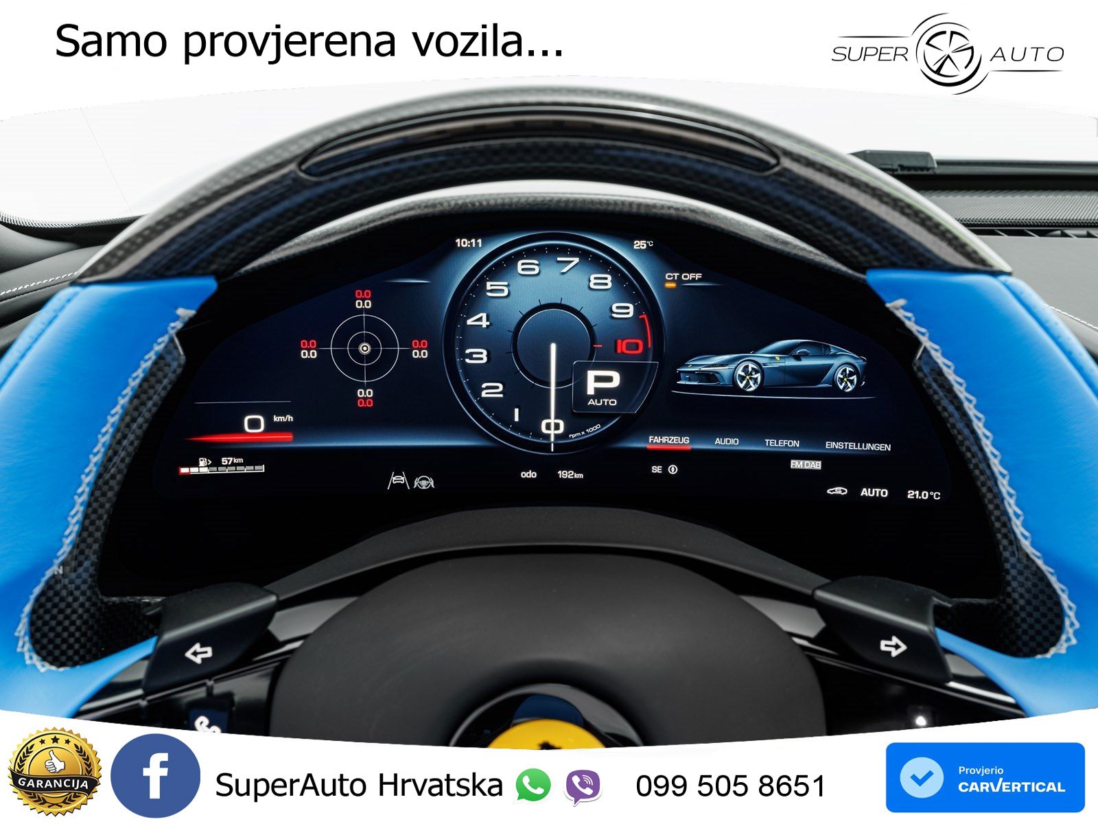 Ferrari 12Cilindri 6.5 V12 (830 KS) DCT LED+ACC