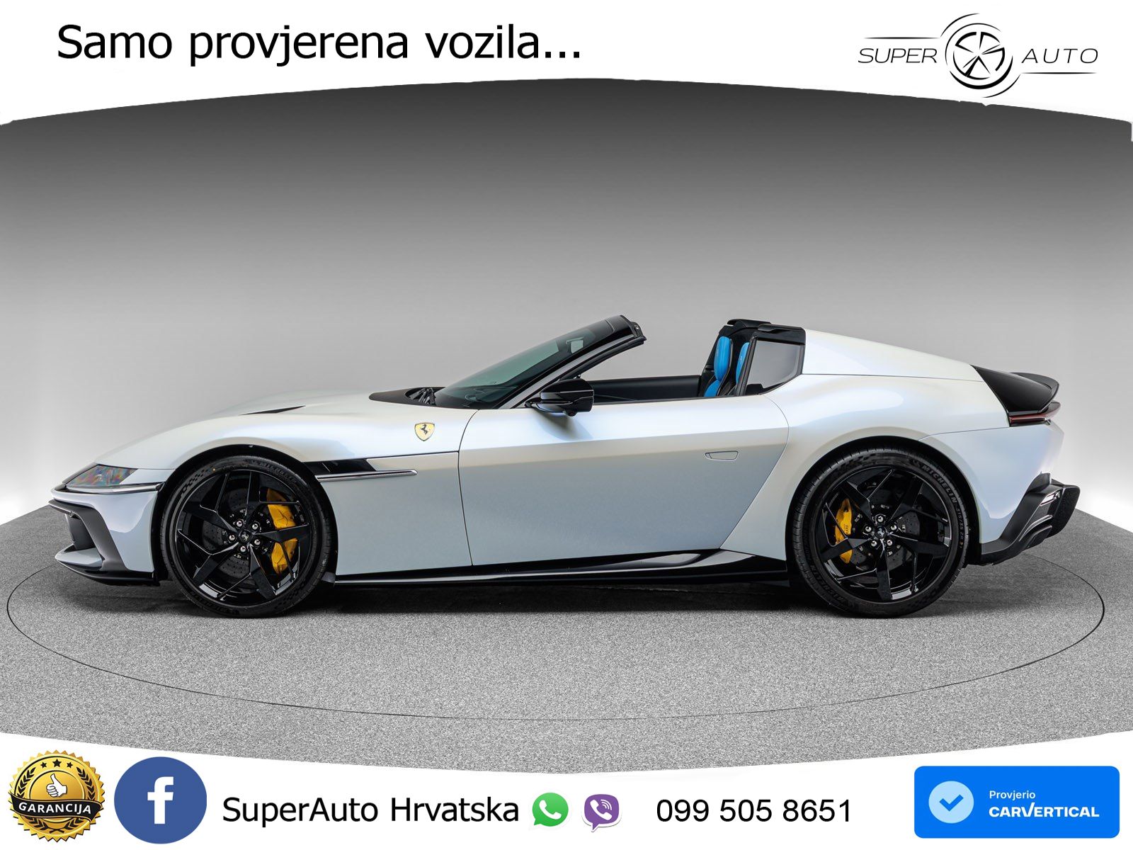 Ferrari 12Cilindri 6.5 V12 (830 KS) DCT LED+ACC