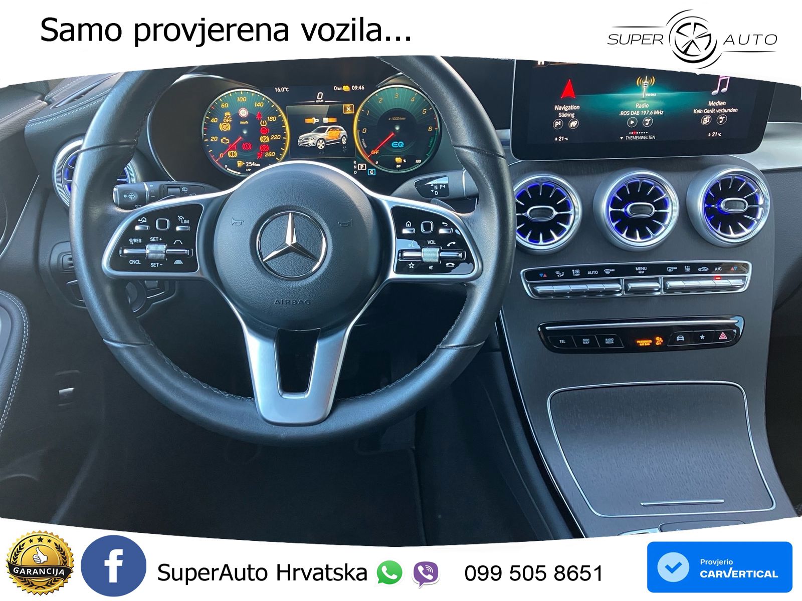 Mercedes GLC 300de (306 KS) 4MATIC 9G-TRONIC AMG LED+GR SJED+ACC