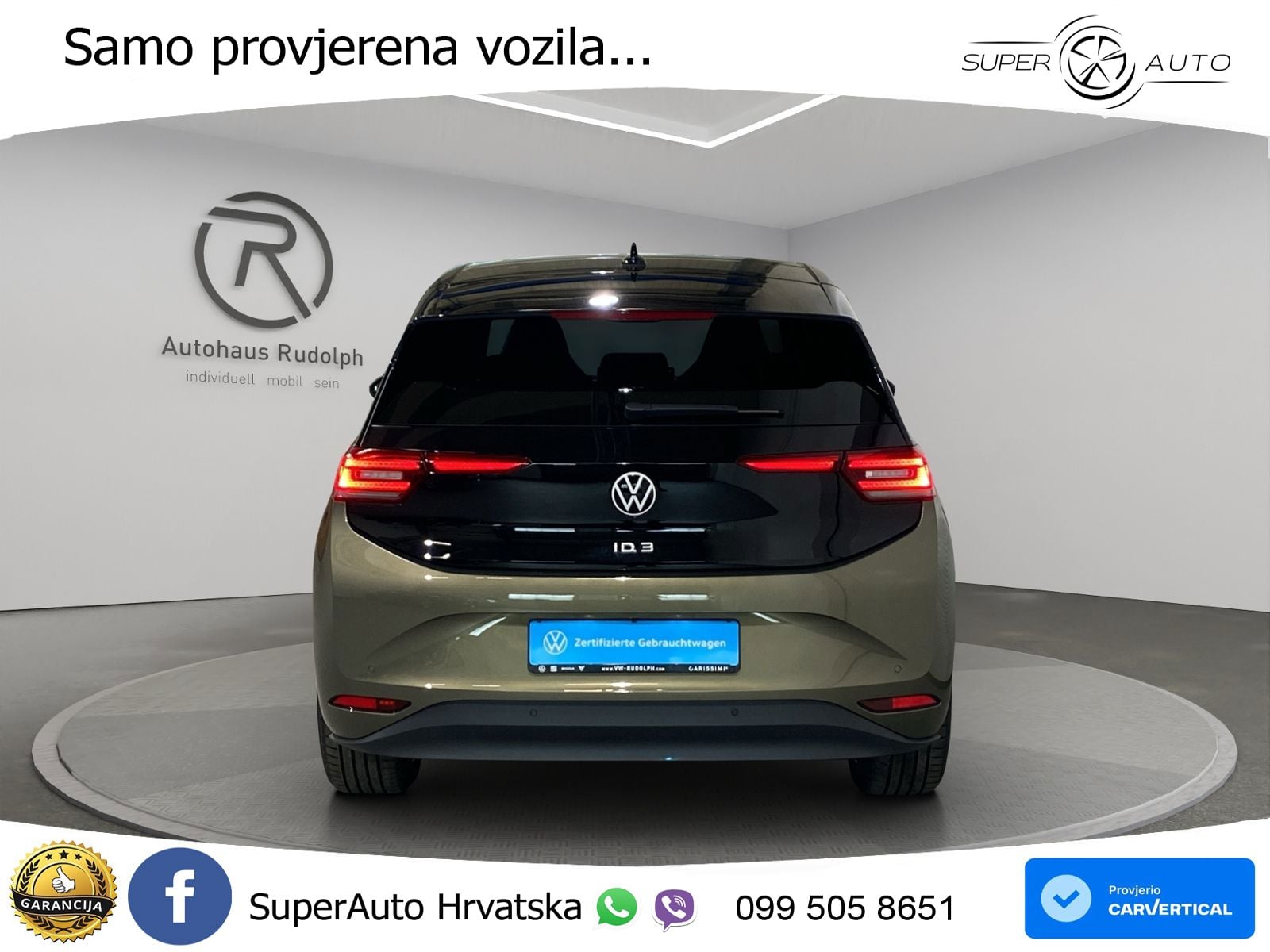 Volkswagen ID.3 Pro S 82 kWh (231 KS) LED+GR SJED+ACC