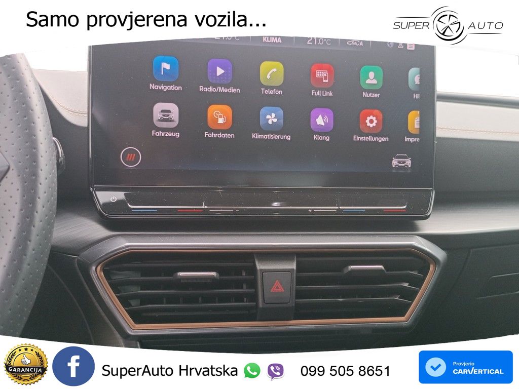 Cupra Formentor VZ5 2.5 TSI (390 KS) 4Drive DSG LED+GR SJED+ACC