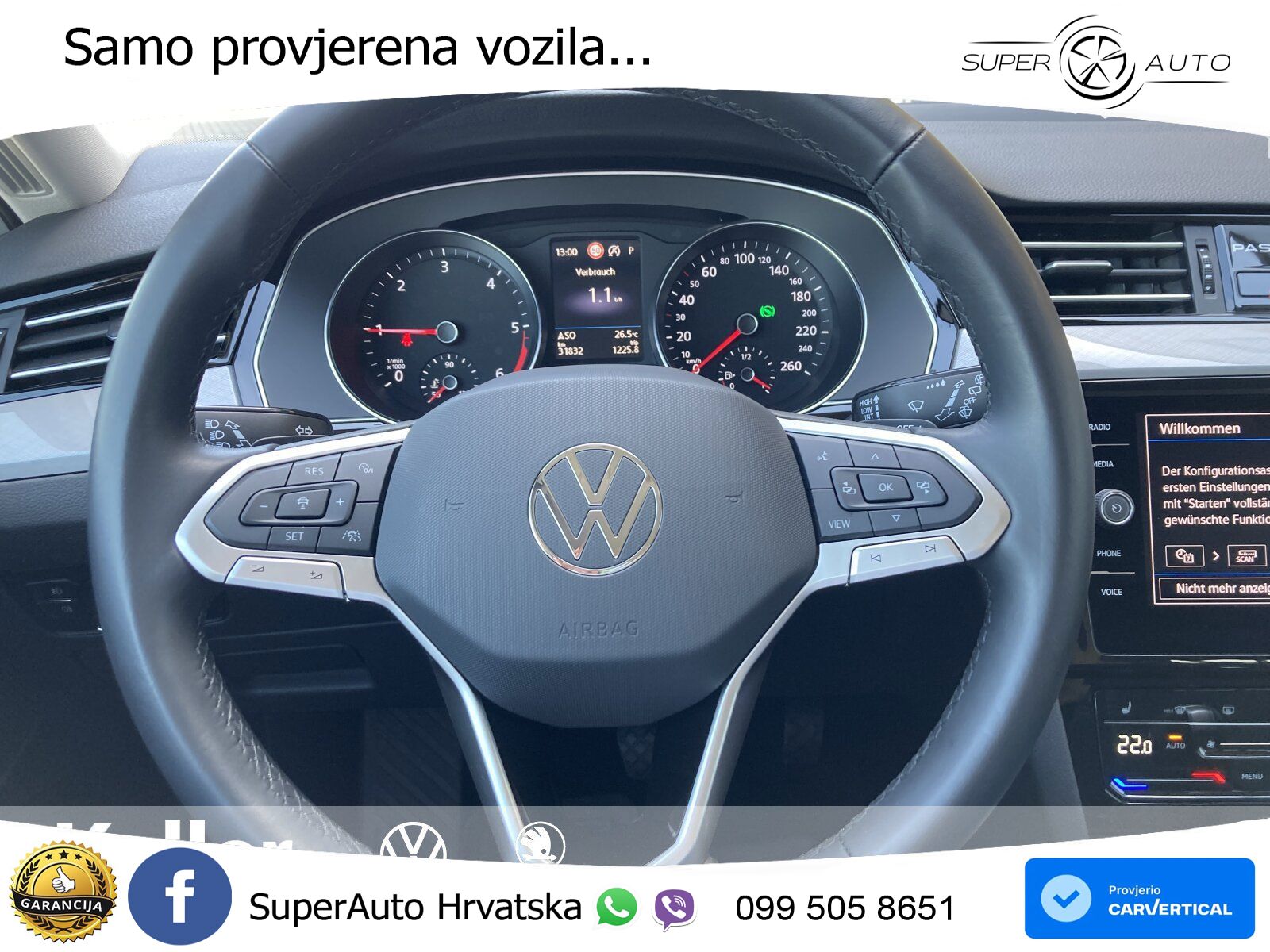 Volkswagen Passat Variant 2.0 TDI (150 KS) DSG Business LED+GR SJED+ACC